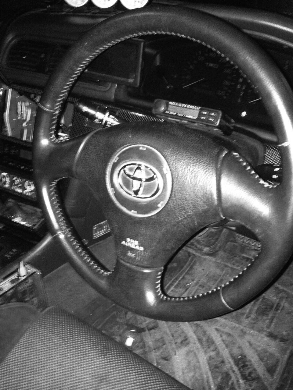 Руль от JZX110 IR-V — Toyota Mark II (100), 2,5 л, 1996 года | стайлинг ...