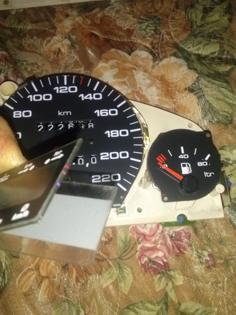 Снятые спидометры — Audi 100 (C3)