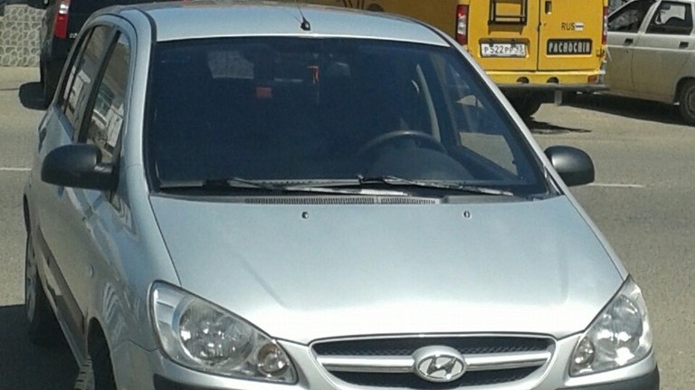 Замена салонного фильтра и лампы левого стопа — Hyundai Getz, 1,4 л ...