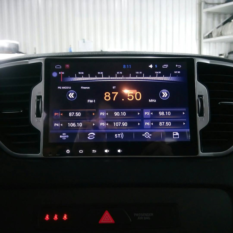 Установка штатной магнитолы для Kia Sportage 2016+ — DRIVE2