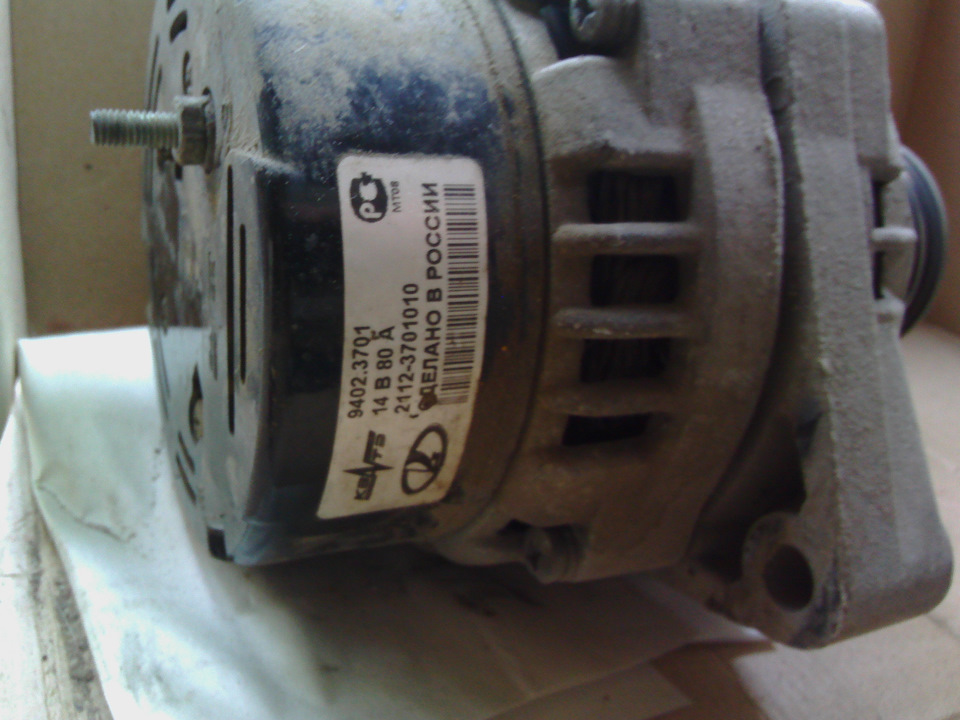 генератор 9402-3701 на Lada 2115, Lada 21102, Lada 21112, Lada 2114 ...