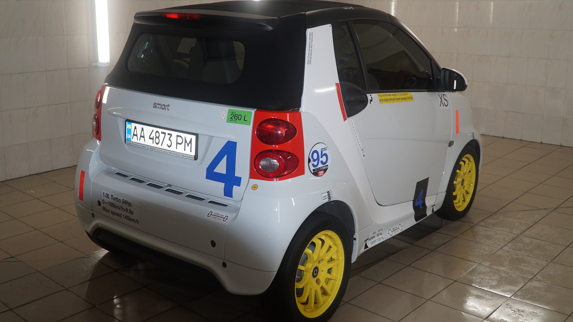 Smart fortwo (2G) 1.0 бензиновый 2013 | 1.0 Turbo Cabrio на DRIVE2