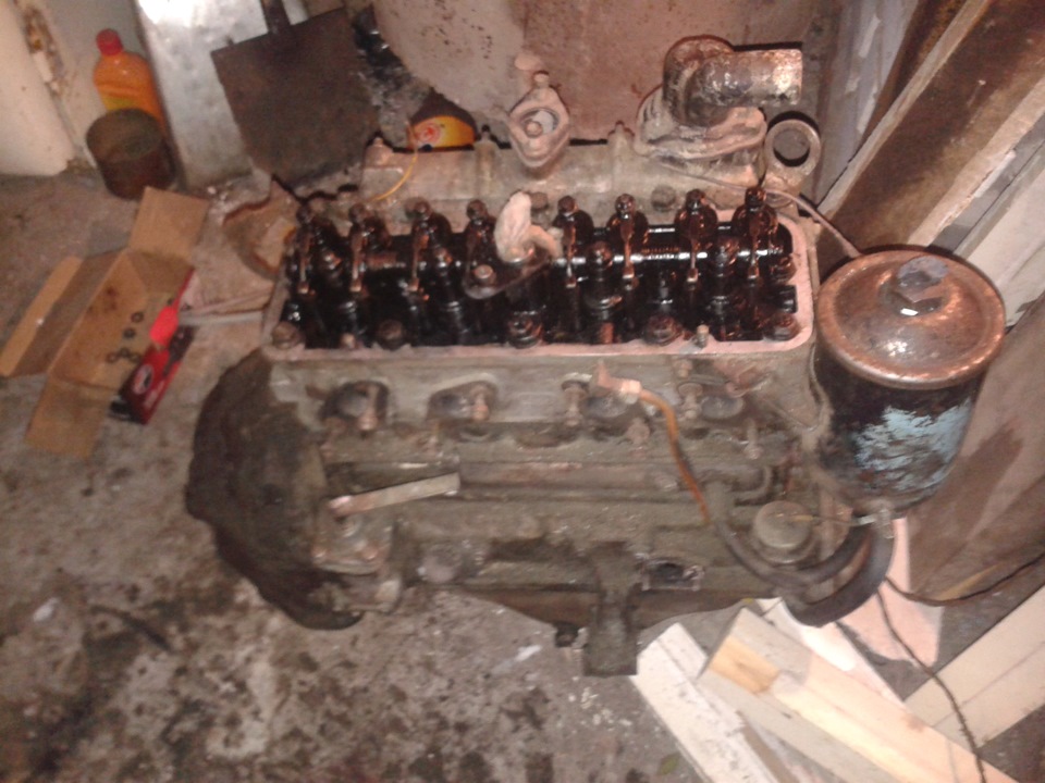 Ремонт двигателя (деффектовка головы) — Москвич 407, 1961 года | своими ...