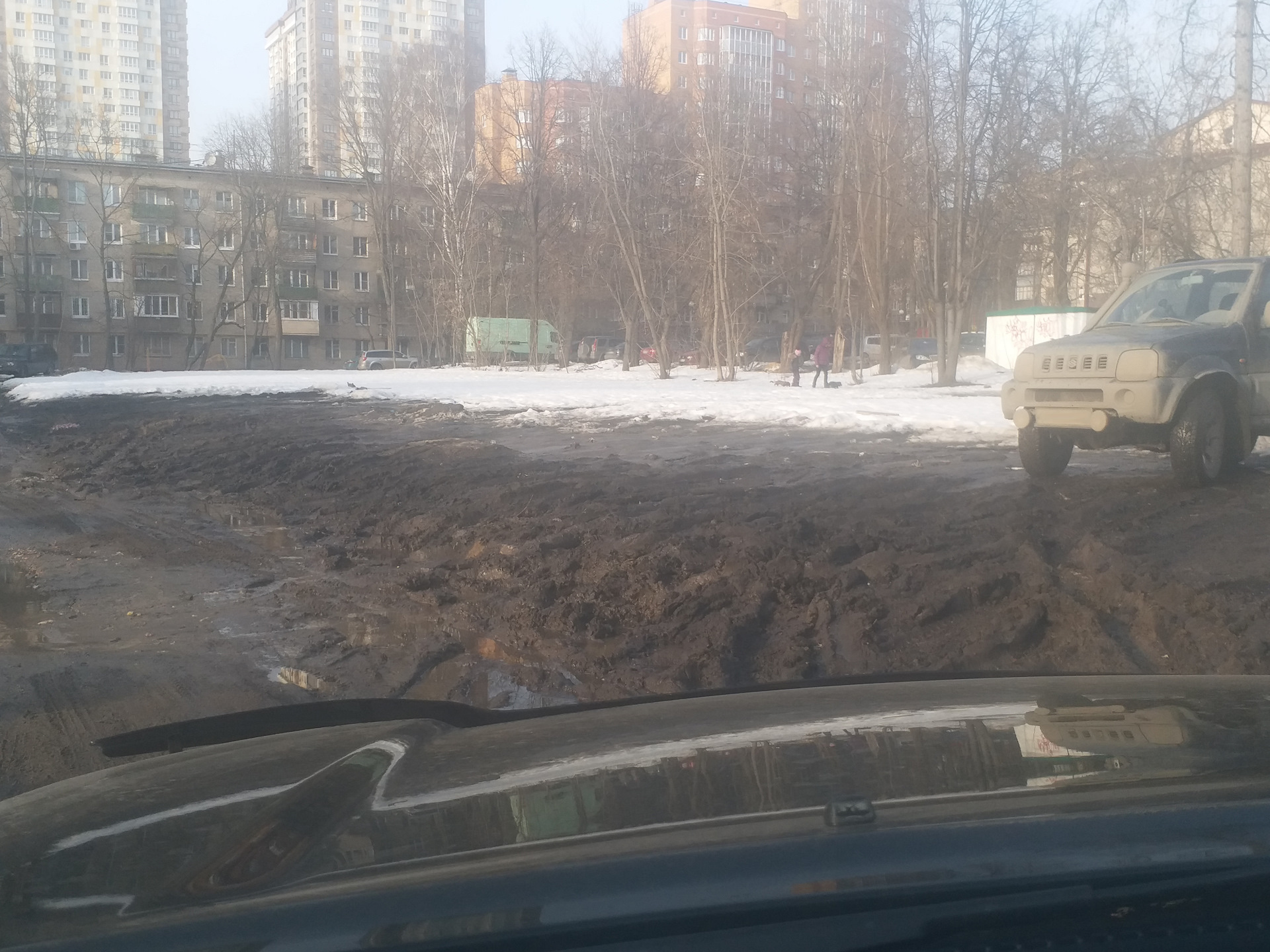 Грязь в москве