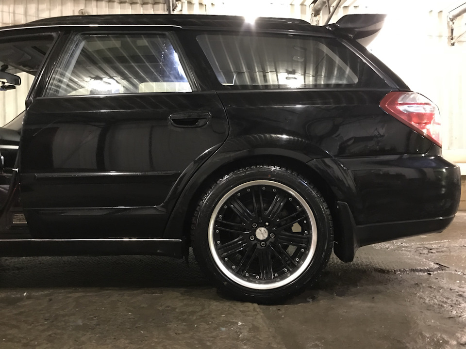 Поднятие клиренса задних стоек Легаси спек-б — Subaru Outback (BP), 2,5 ...