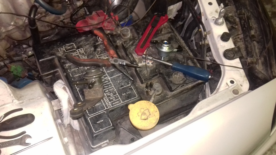 Купил давно, забыл поставить =) — Nissan Stagea (WC34 Series 1), 2,5 л ...