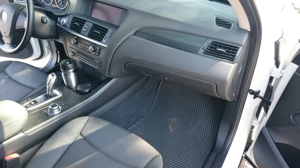 Новые коврики — BMW X3 (F25), 2 л, 2012 года | аксессуары | DRIVE2