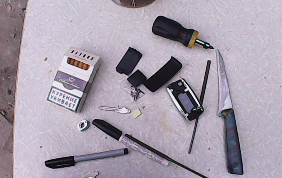 переделка ключа зажигания — Lada 21120, 1,5 л, 2001 года | аксессуары ...