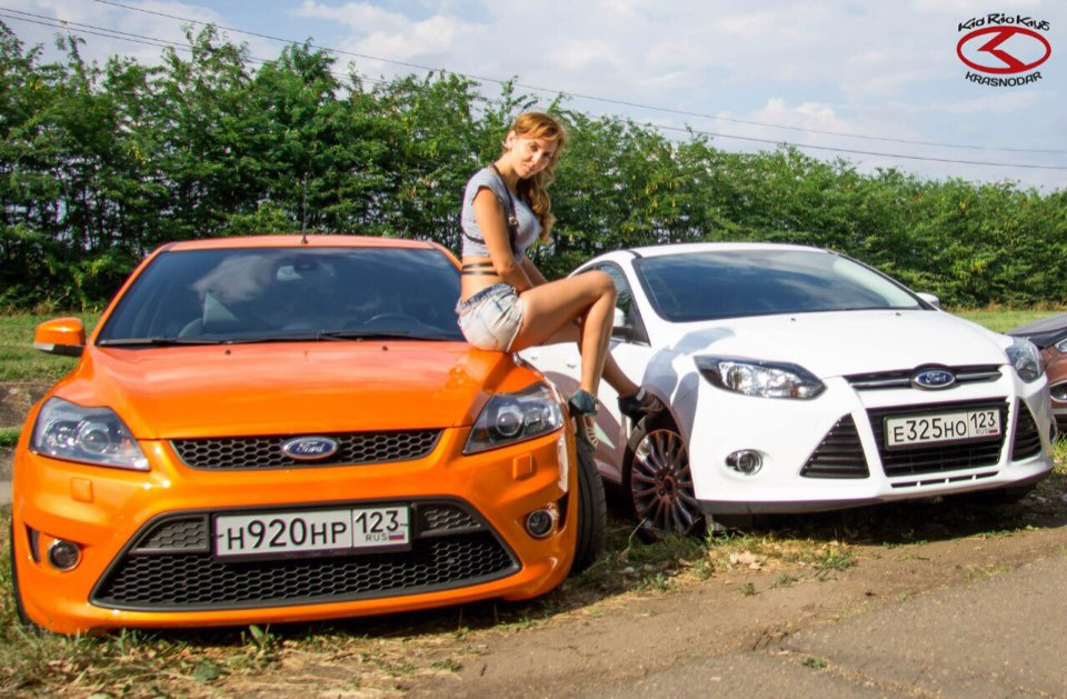 В гостях у Киа Рио Клуб Краснодар — Ford Focus ST II, 2,5 л, 2008 года ...