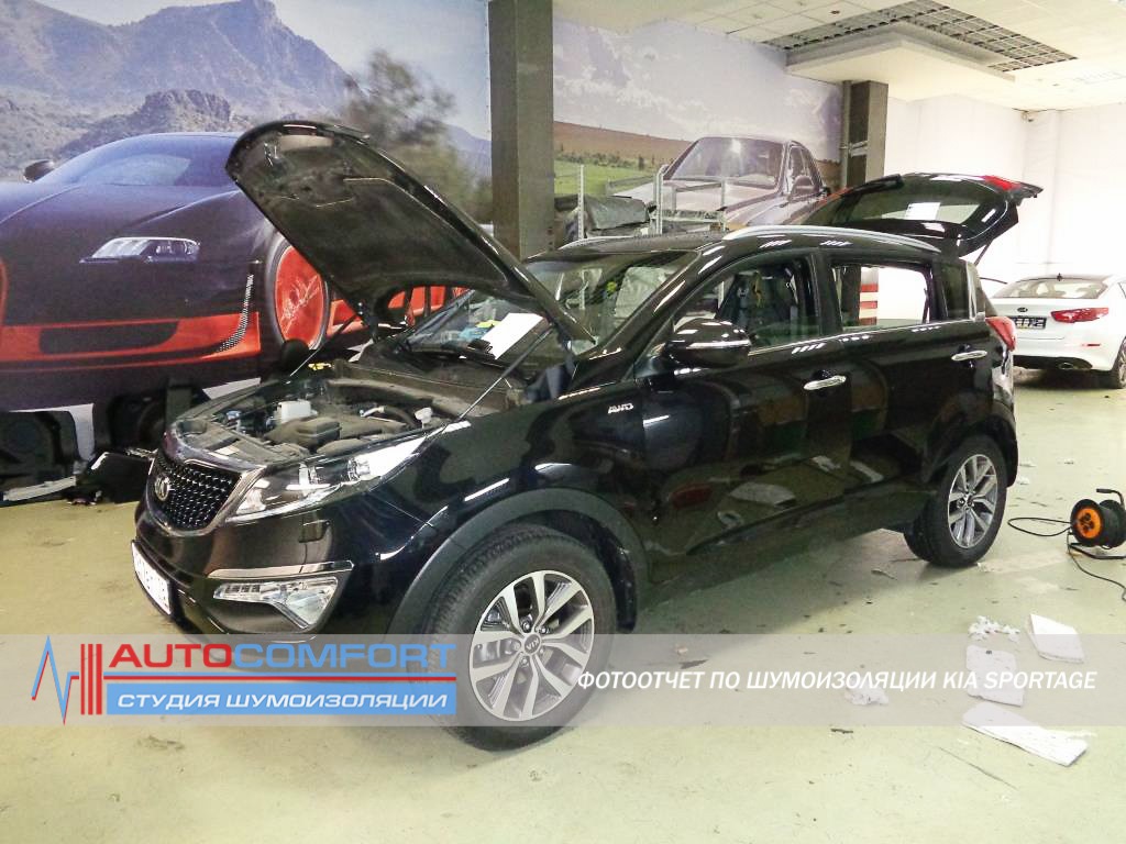 Шумоизоляция Kia Sportage в СПб — AUTOCOMFORT на DRIVE2