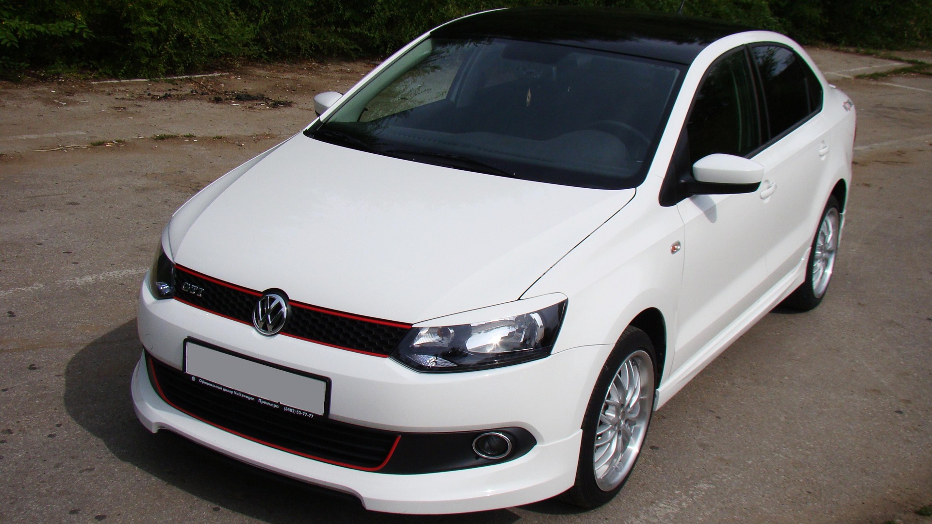 Volkswagen Polo 2012 Р±РµР»С‹Р№