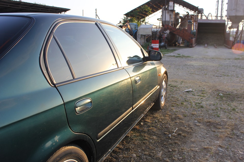 Первая мойка после сборки. — Honda Civic (6G), 1,5 л, 1998 года | мойка ...