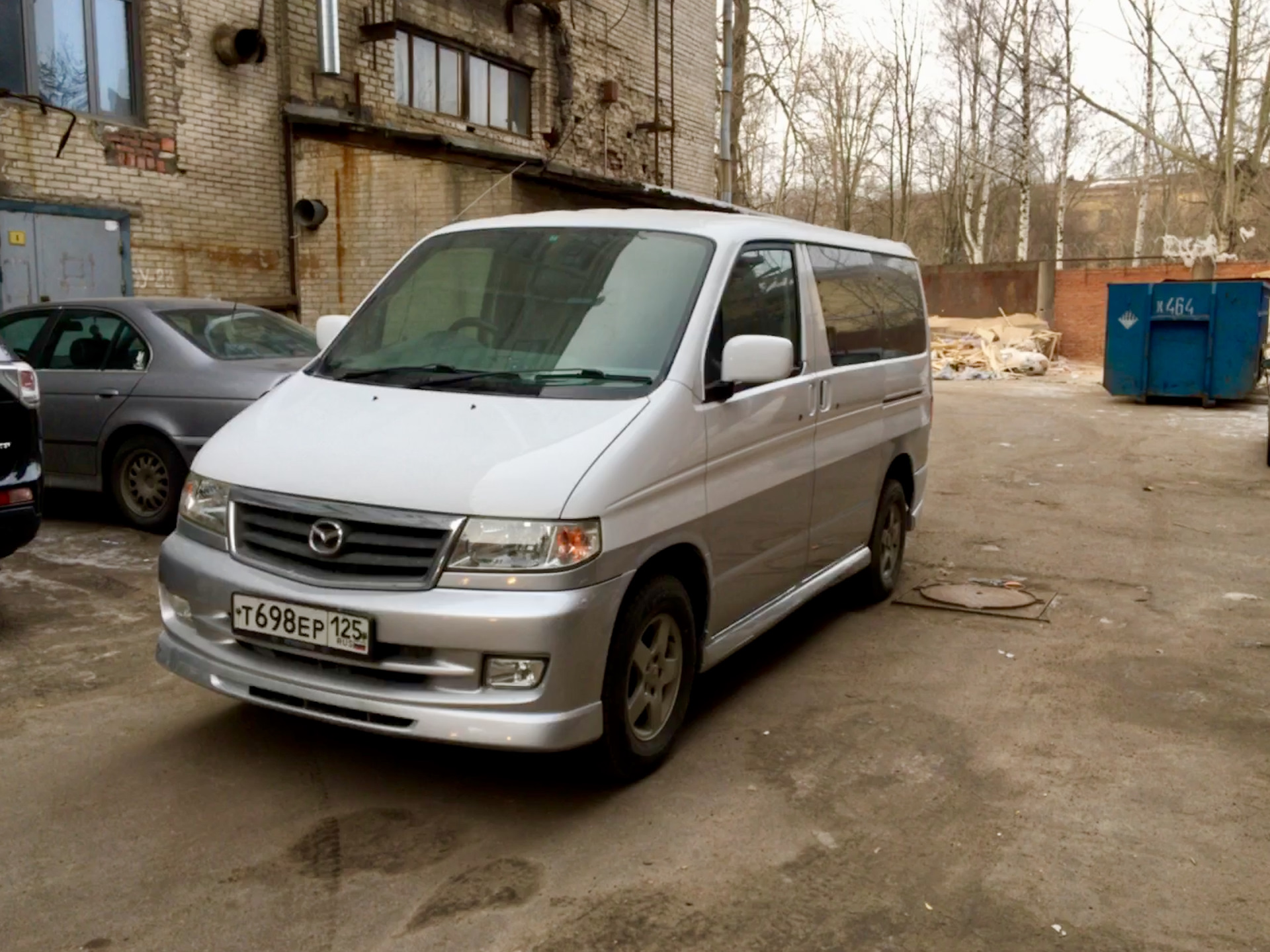 mazda bongo friendee кузовные размеры