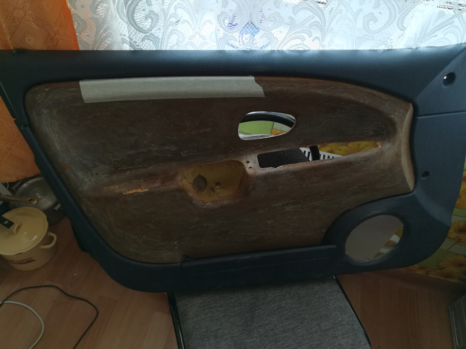 Перешивка карт дверей своими руками — Mitsubishi Carisma, 1,8 л, 2000 ...