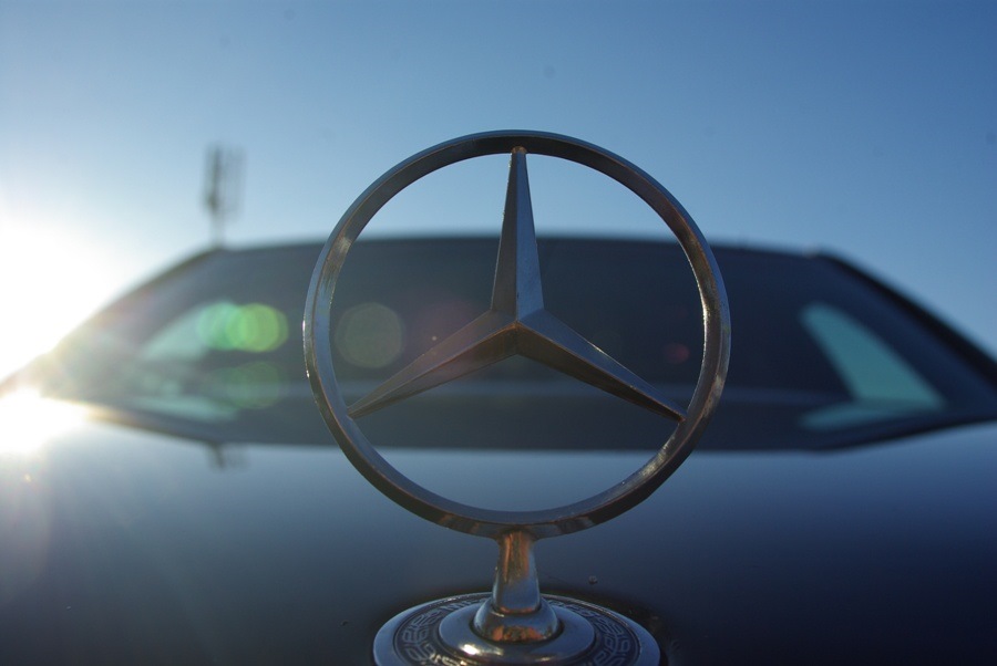 значок Мерса — Mercedes-Benz S-Class (W140), 2,8 л, 1996 года | другое ...