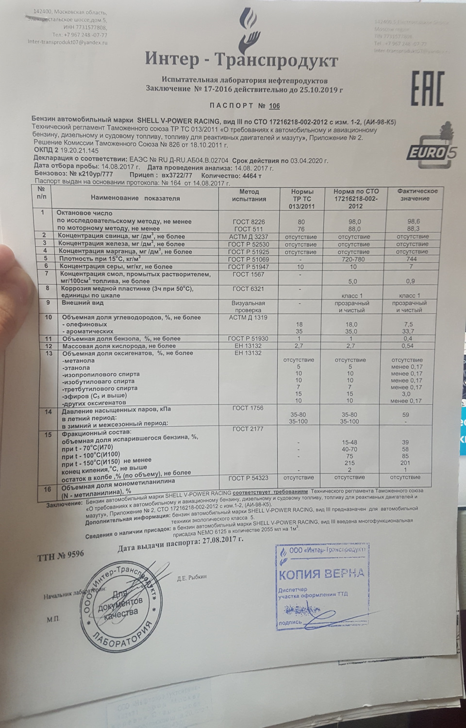 Сравнение 100 бензина (Лукойл) с другими брендами 98. — Skoda Yeti, 1,8 л,  2014 года | заправка | DRIVE2