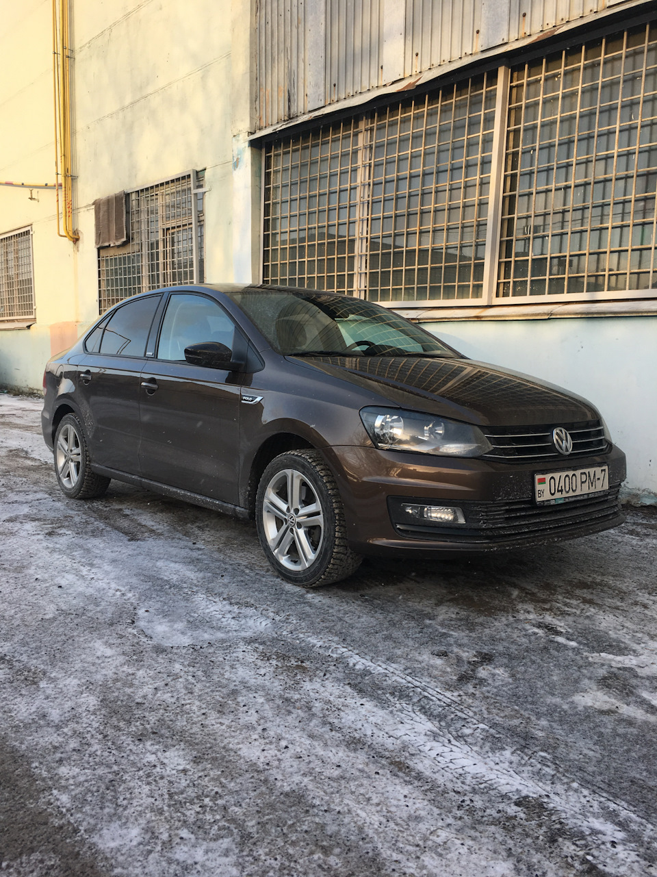 Литые диски R16 — Volkswagen Polo Sedan, 1,6 л, 2017 года | колёсные диски  | DRIVE2