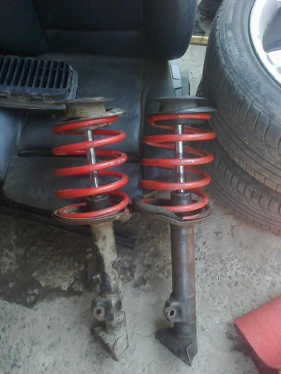 Понижаем, красим бампер) — BMW 3 series (E36), 1,9 л, 1994 года ...