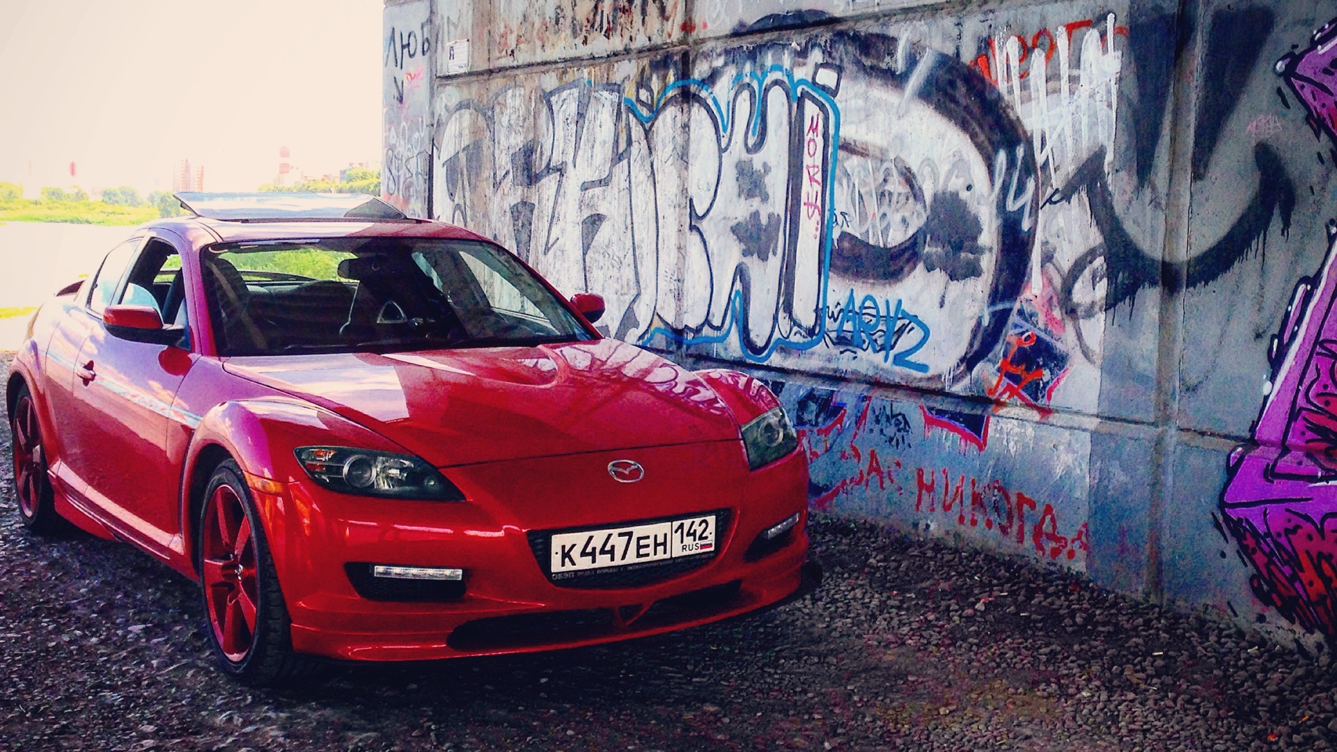 Mazda RX-8 1.3 бензиновый 2005 | Красный Ниндзя-Самурай на DRIVE2