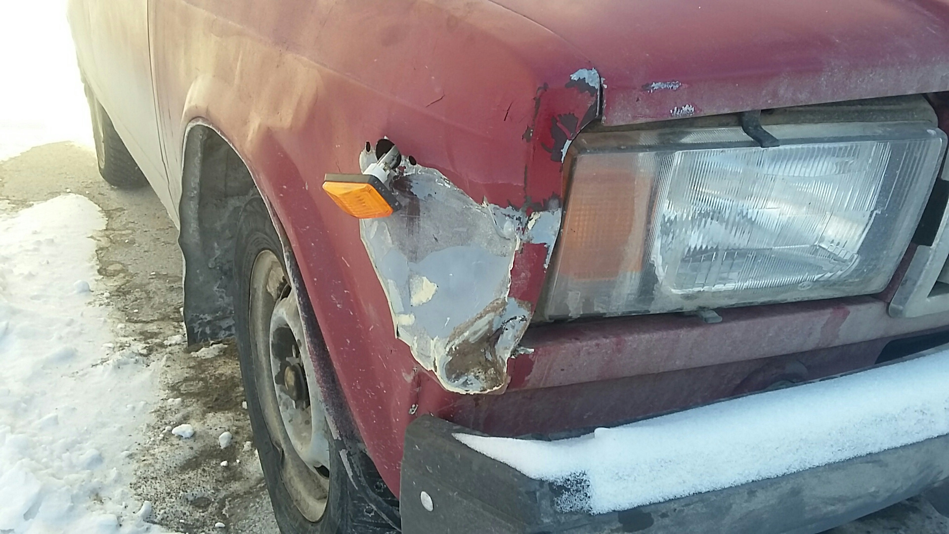 *X* Аааааааааа! — Lada 210740, 1,6 л, 2008 года | ДТП | DRIVE2