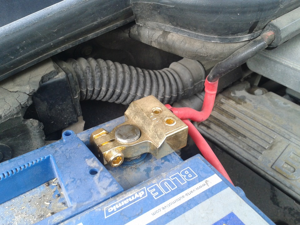 клеммы АКБ + платформа — BMW 3 series (E36), 1,6 л, 1993 года | своими ...