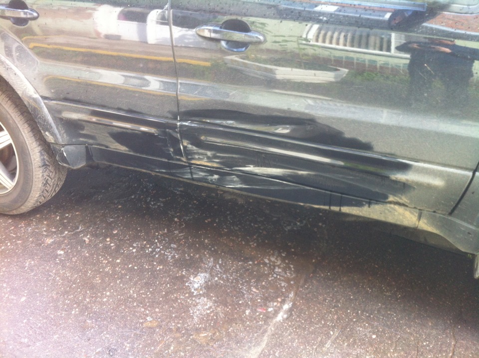 Протаранили мля… — Ford Maverick II, 3 л, 2006 года | ДТП | DRIVE2