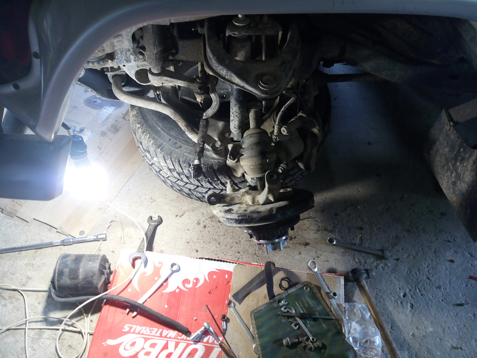 Замена игольчатых подшипников — Mitsubishi Pajero (1G), 3 л, 1990 года ...