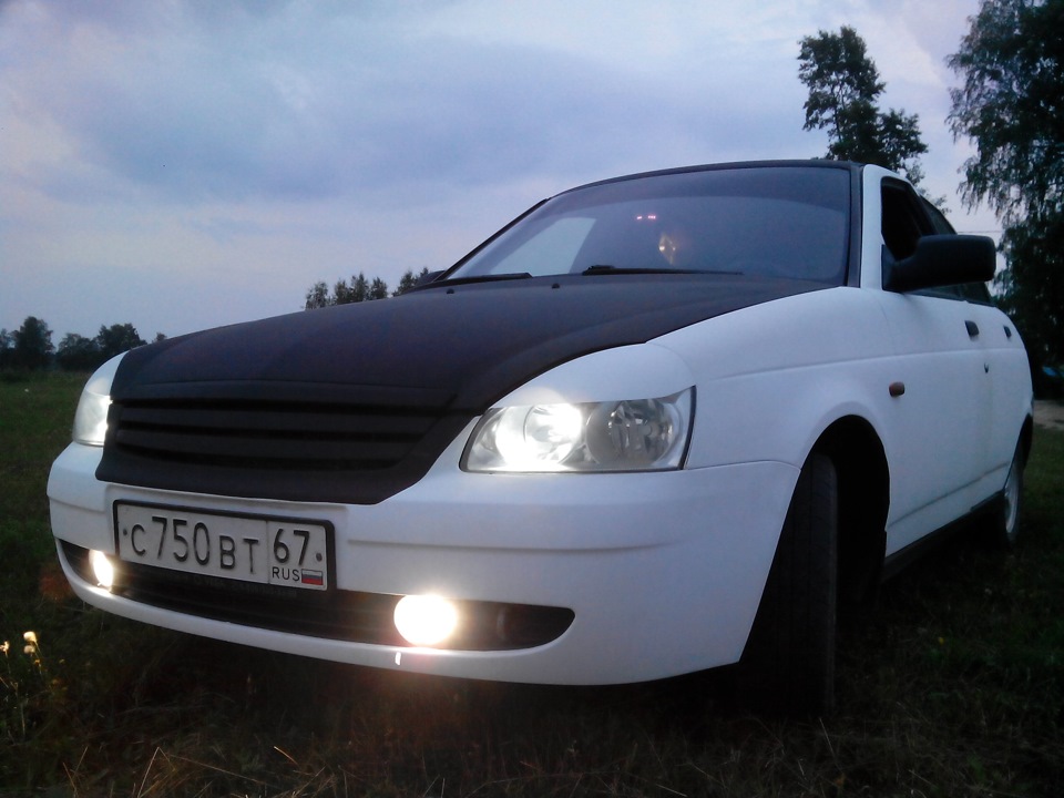 винил — Lada Приора седан, 1,6 л, 2008 года | стайлинг | DRIVE2