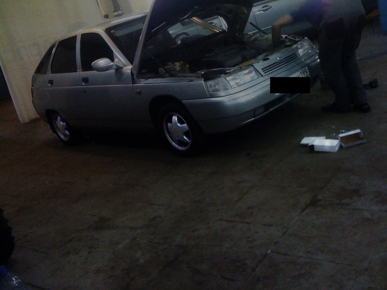 Ксенон SHO-ME (6000K) в фары BOSCH — Lada 2112, 1,6 л, 2007 года ...