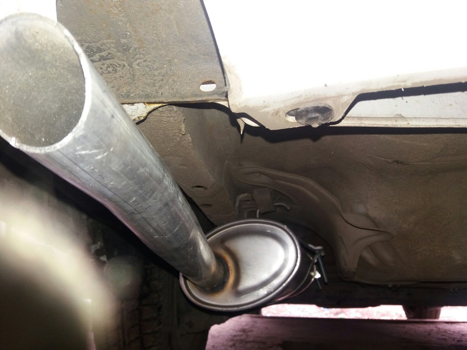 Замена глушителя — Daewoo Nexia (N150), 1,5 л, 2009 года | своими ...