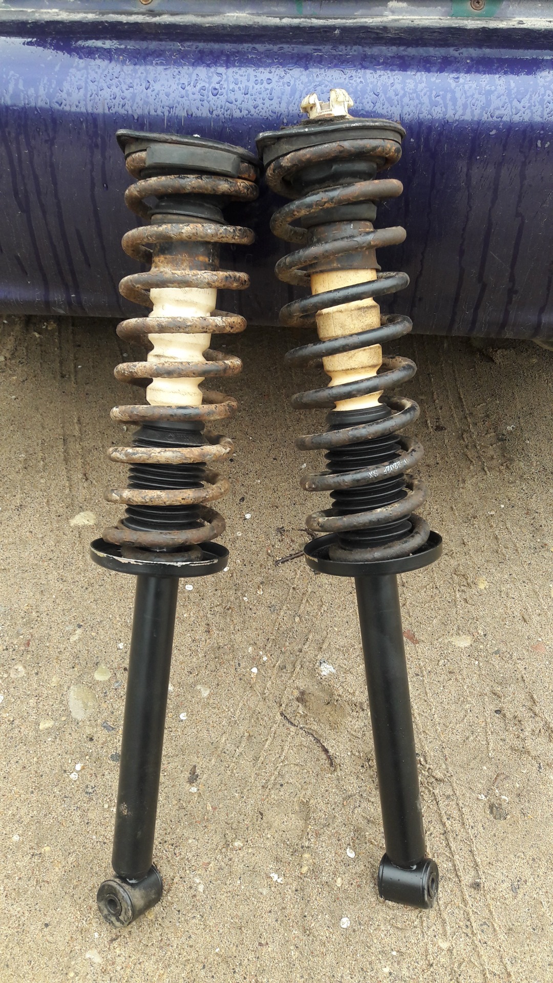 Замена Задних Арматизаторов и комплектующих — Volkswagen Passat B3, 1,8 ...