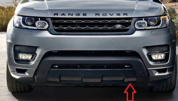 Как снять передний бампер эвок Крышка буксировочной петли, Black Range Rover Sport Старый номер: LR045039, LR07