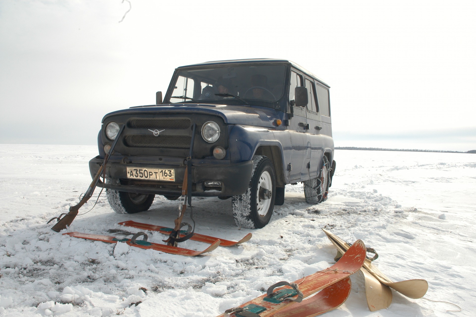 Каким он был! старые фото — УАЗ 315195 Hunter, 2,7 л, 2004 года ...
