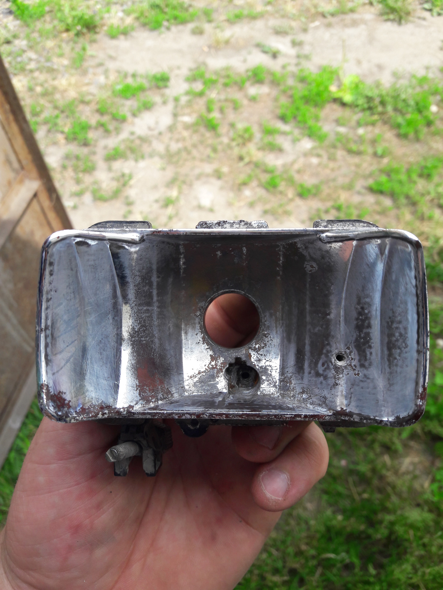 Восстанавливаем отражатель — Toyota Corolla RunX, 1,5 л, 2003 года ...