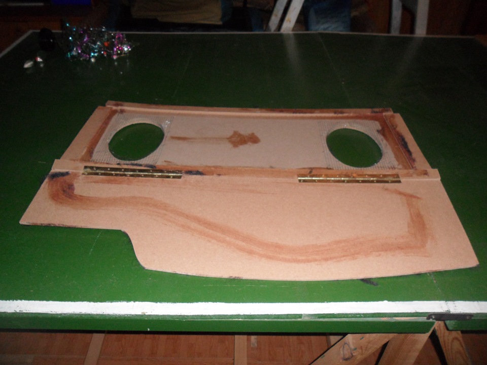 Самодельная акустическая полка — Lada 21124, 1,6 л, 2005 года ...