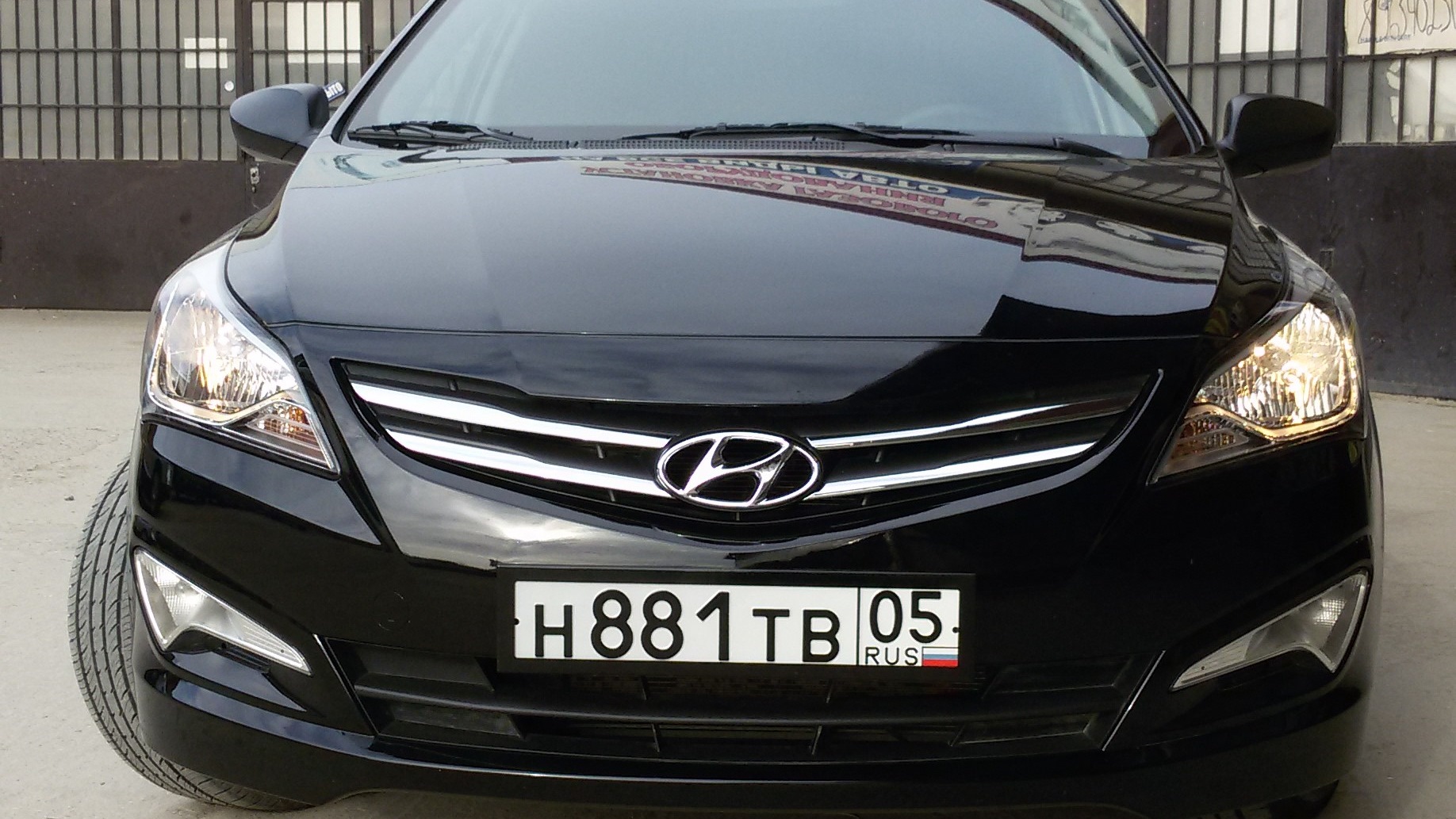 Hyundai Solaris 1.6 бензиновый 2015 | на DRIVE2