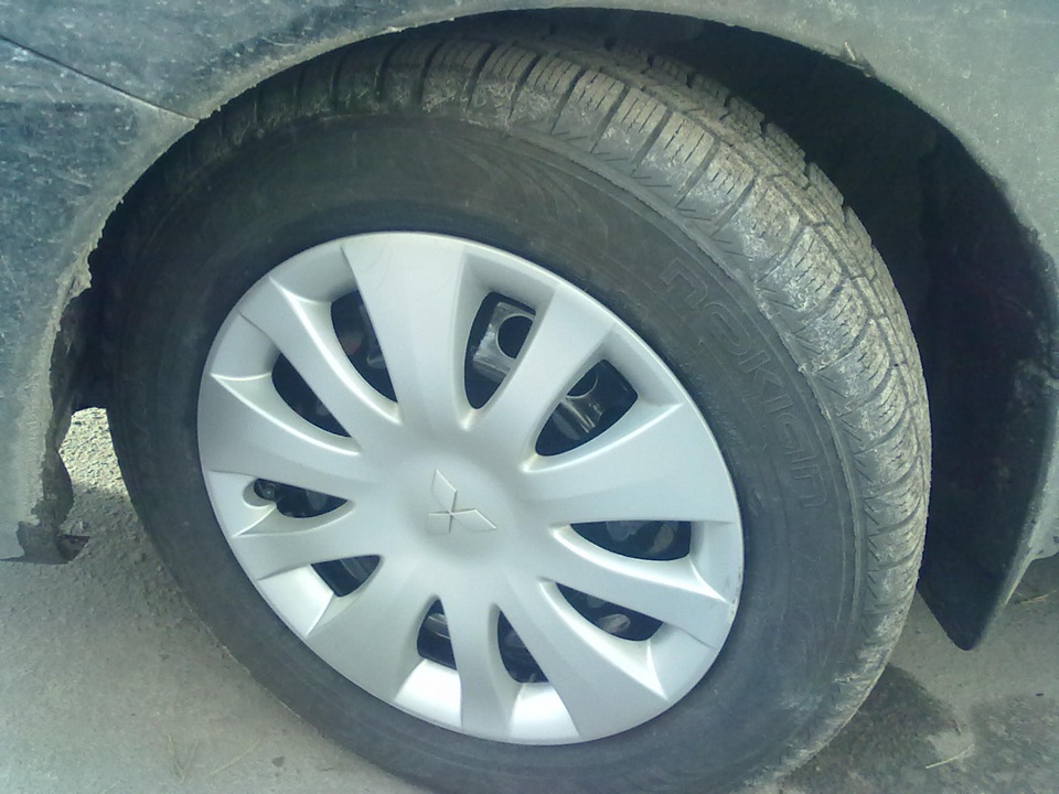 Зимняя резина Нокиа — Mitsubishi Lancer IX, 1,6 л, 2008 года ...