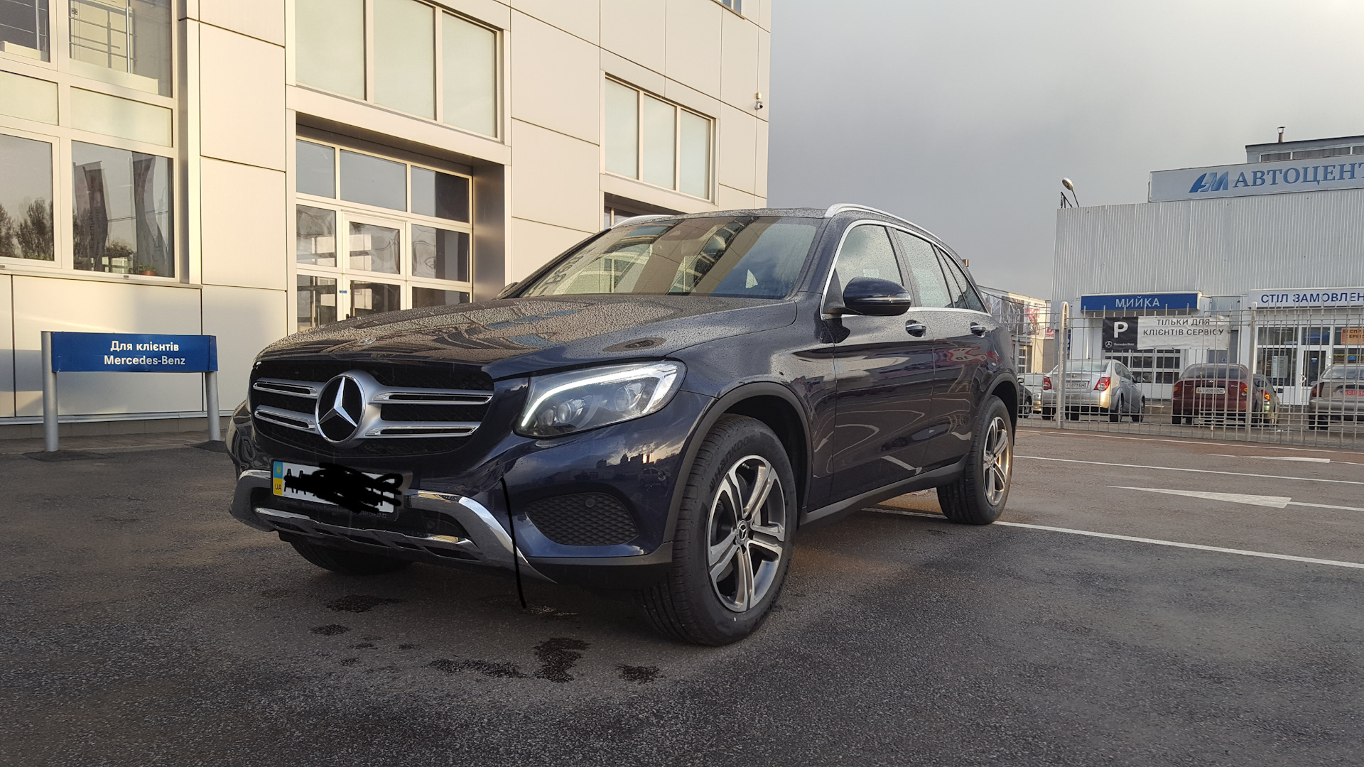 Mercedes-Benz GLC (X253) 2.1 дизельный 2017 | Синий кавансит на DRIVE2