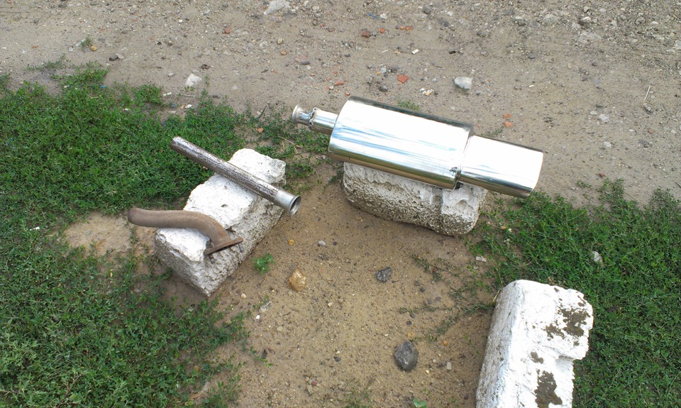 установка прямотока CaReX — Chevrolet Aveo Sedan (1G), 1,5 л, 2006 года ...