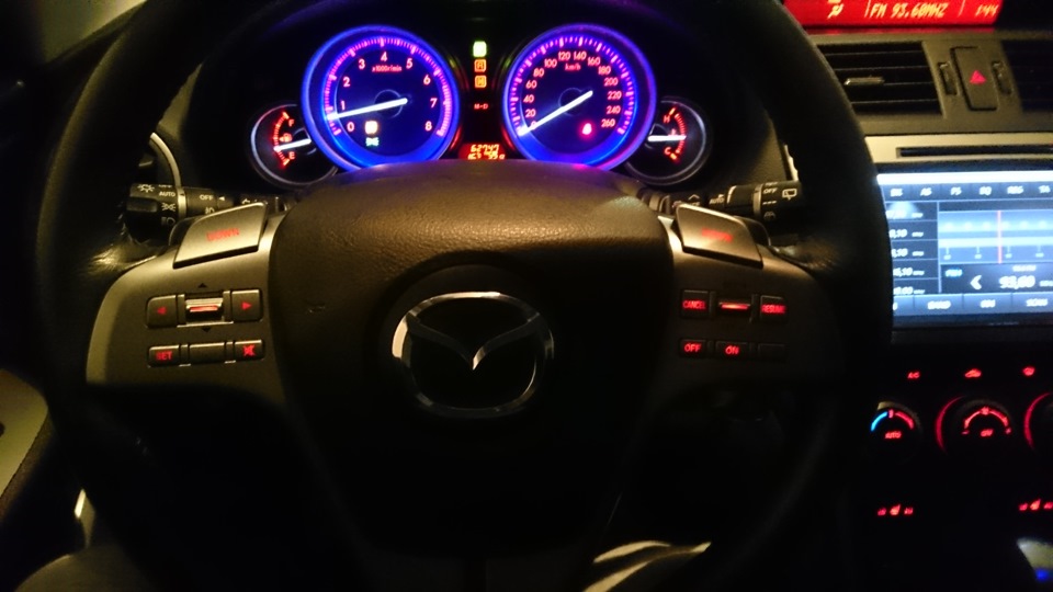 Как активировать подрулевые лепестки? — Mazda 6 (2G) GH, 2 л, 2008 года ...