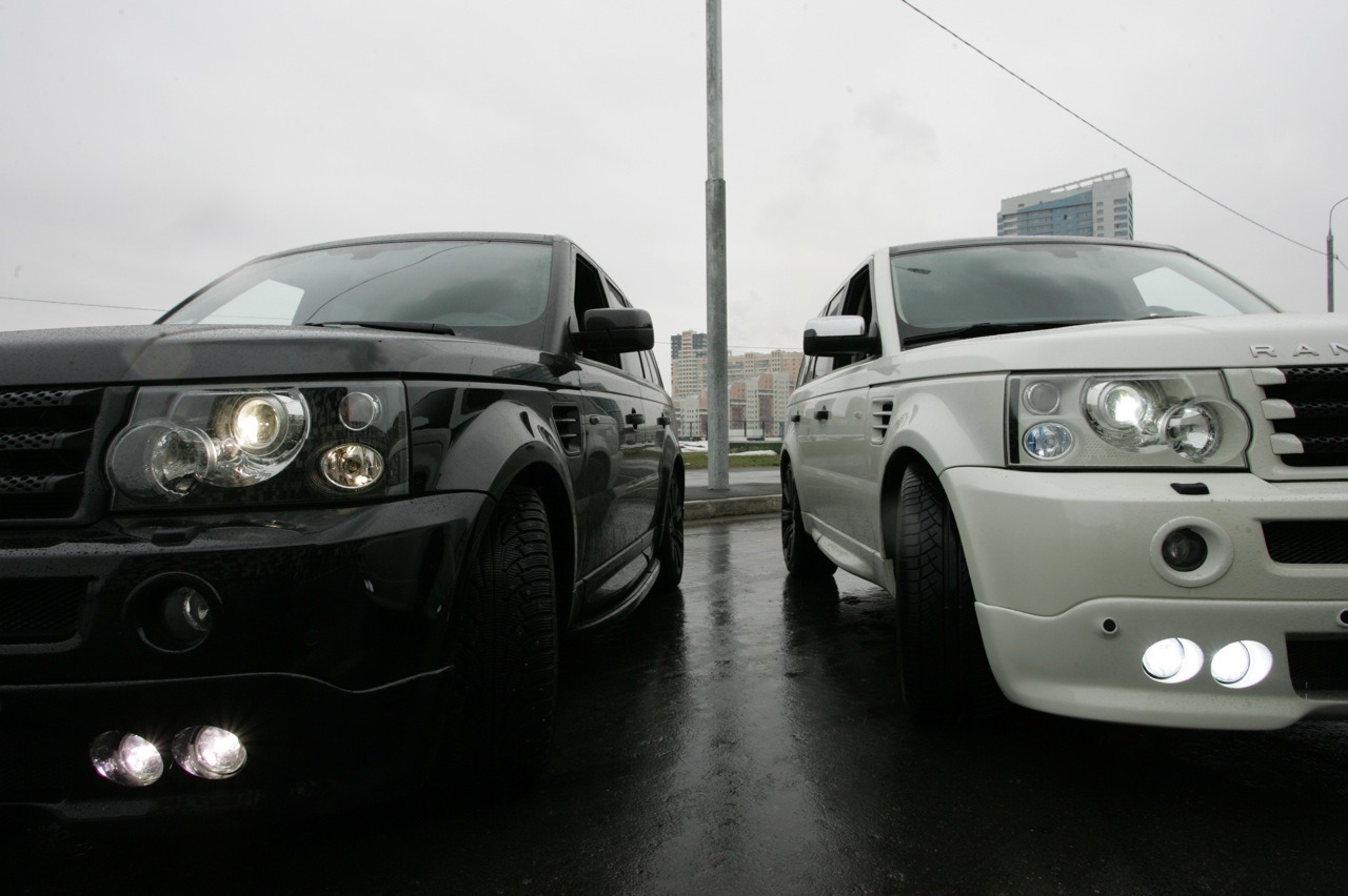 Пару фото Близнецов — Land Rover Range Rover Sport (1G), 4,2 л, 2008 года |  фотография | DRIVE2