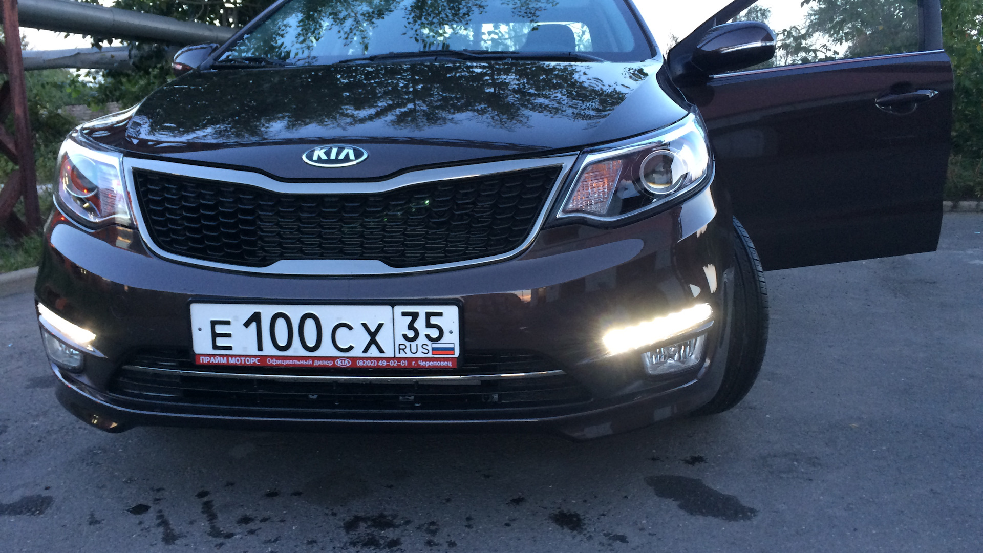 KIA Rio (3G) 1.6 бензиновый 2016 | 35 регион на DRIVE2