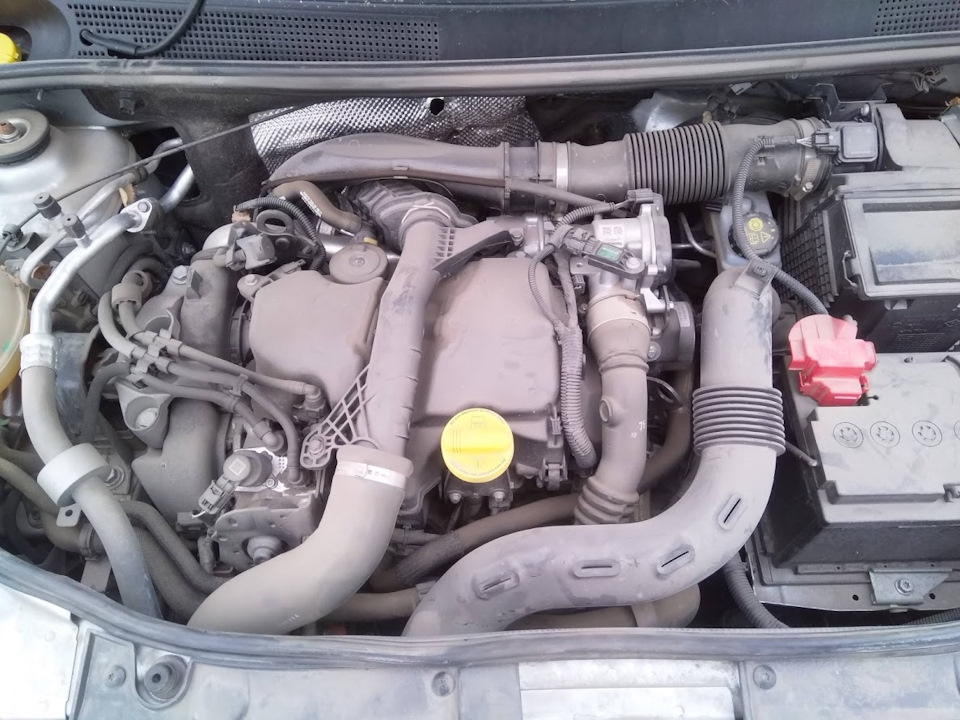 Запотевание в районе дроссельной заслонки. К9К. — Renault Logan (2G), 1 ...