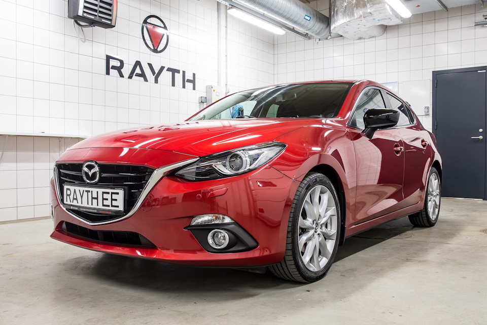 Комплексный детейлинг от Rayth с нанесением Hikari Diamond — Mazda 3 ...