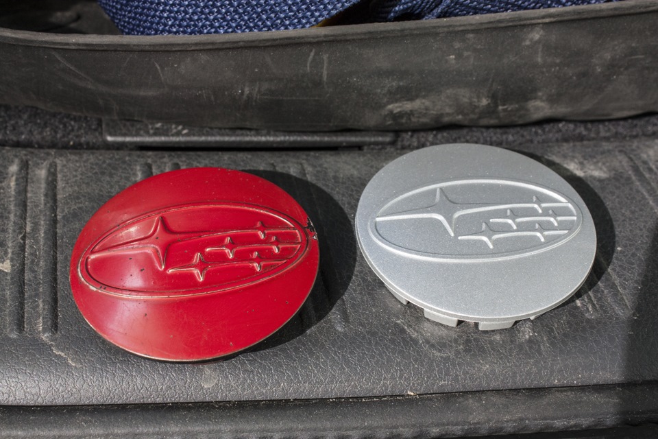 Колпачки и гаечки. — Subaru Impreza WRX (GH/GE/GV/GR), 2,5 л, 2008 года ...