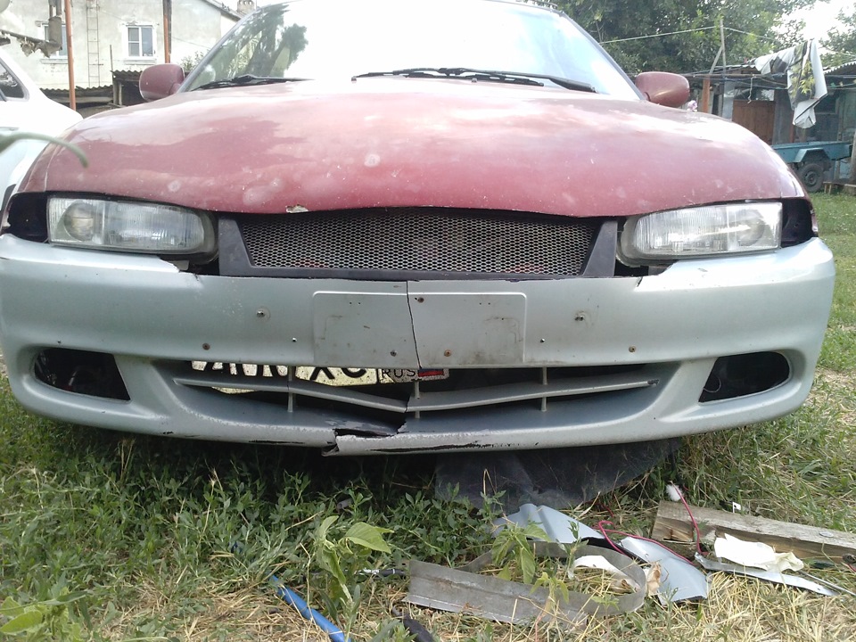 Переделка бампера — Mazda Xedos 6, 2 л., 1993 года | стайлинг | DRIVE2