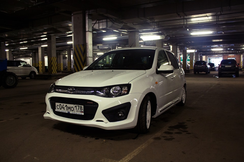 Lada Kalina Sport автодром