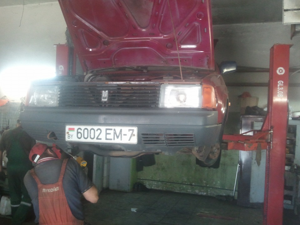 Передняя подвеска. Часть 3: Полу-субарь стойки на тачке — Москвич 2141 ...