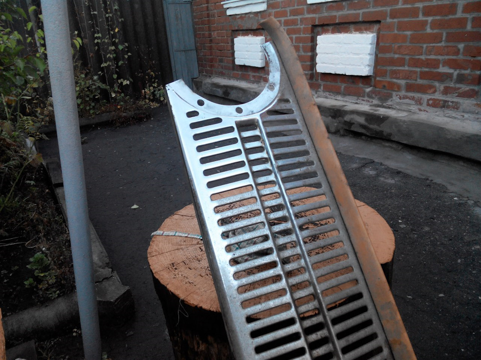 Восстановление хрома решетки радиатора. — ИЖ Москвич 412, 1,5 л, 1973 ...