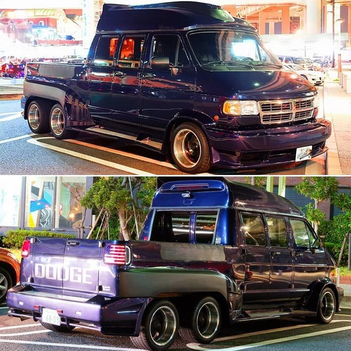 Custom ram hot sale van